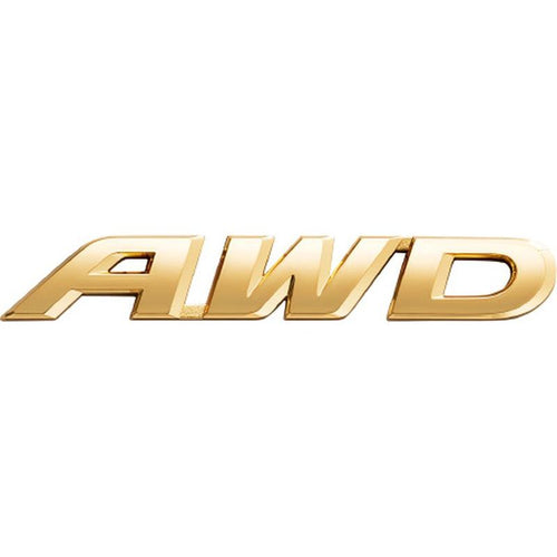 [NEW] JDM Honda VEZEL RU AWD Gold Emblem Genuine OEM