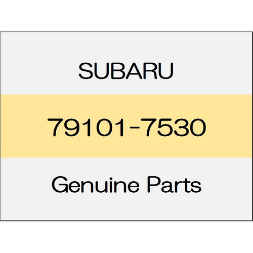[NEW] JDM SUBARU LEVORG VM Screw rivet 79101-7530 GENUINE OEM