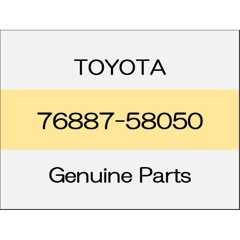 [NEW] JDM TOYOTA ALPHARD H3# Rear spoiler seal 76887-58050 GENUINE OEM