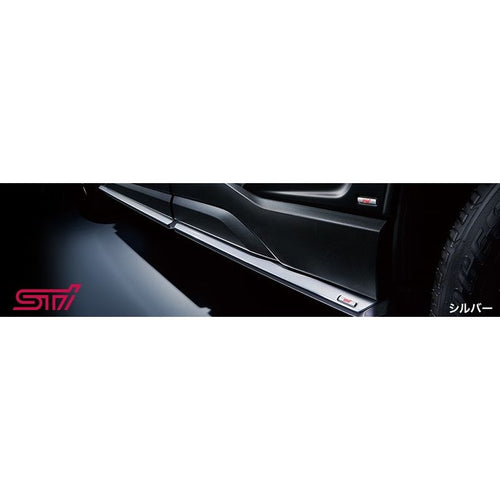 [NEW] JDM Subaru FORESTER SK STI Side Under Spoiler Silver Genuine OEM