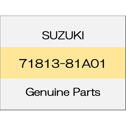 [NEW] JDM SUZUKI JIMNY SIERRA JB74 Rear license plate hook 71813-81A01 GENUINE OEM