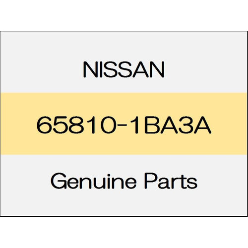 [NEW] JDM NISSAN SKYLINE CROSSOVER J50 Food sealing rubber 65810-1BA3A GENUINE OEM