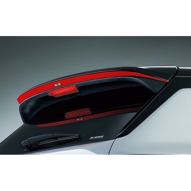 [NEW] JDM Mitsubishi OUTLANDER PHEV GN0W RALLIART Tailgate Spoiler Genuine OEM