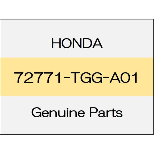 [NEW] JDM HONDA CIVIC HATCHBACK FK7 Rear door rear lower sash (L) 72771-TGG-A01 GENUINE OEM