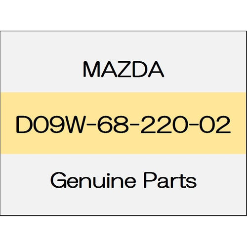 [NEW] JDM MAZDA DEMIO DJ The lower B-pillar trim (R) D09W-68-220-02 GENUINE OEM