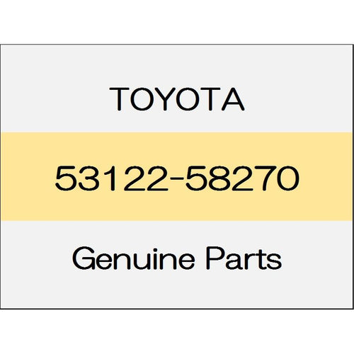 [NEW] JDM TOYOTA ALPHARD H3# Radiator grille molding No.2 (L) 53122-58270 GENUINE OEM