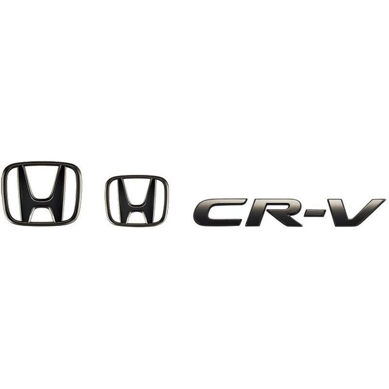 [NEW] JDM Honda CR-V RW Black Emblem Modulo Genuine OEM