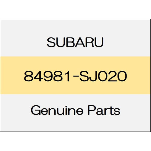 [NEW] JDM SUBARU FORESTER SK Rear finisher lamp code Assy 84981-SJ020 GENUINE OEM