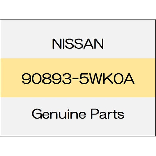 [NEW] JDM NISSAN NOTE E12 Back door label e-POWER / S 90893-5WK0A GENUINE OEM