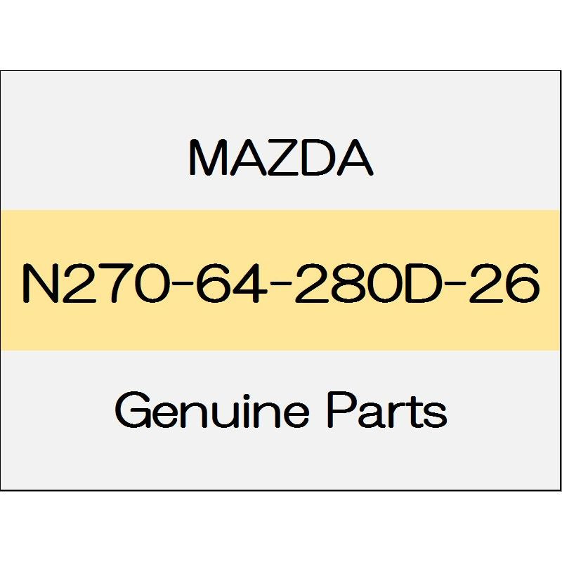 [NEW] JDM MAZDA ROADSTER ND Lower panel soft top S leather package black / white N270-64-280D-26 GENUINE OEM