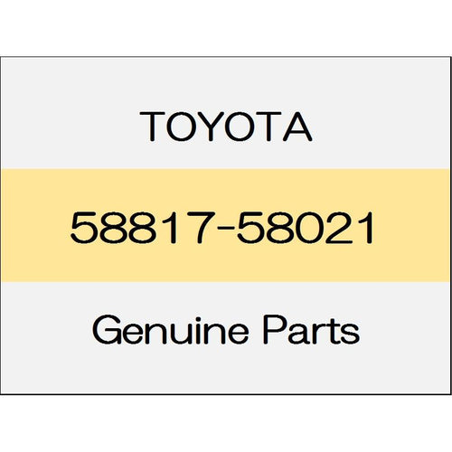 [NEW] JDM TOYOTA ALPHARD H3# Mu console upper panel power seat switch-based No.1 seat heaters (console box insert front No.2) 58817-58021 GENUINE OEM