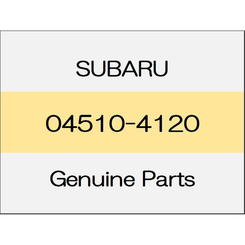 [NEW] JDM SUBARU WRX S4 VA Truss head tapping screw 04510-4120 GENUINE OEM