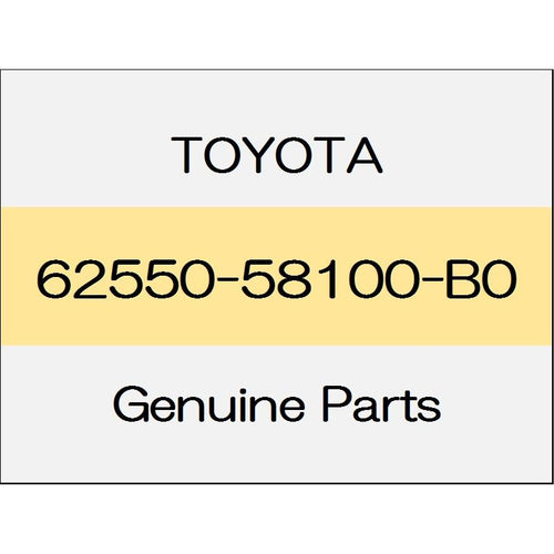 [NEW] JDM TOYOTA ALPHARD H3# Quotas lock pillar garnish (R) 7-passenger trim code (21) to 1607 62550-58100-B0 GENUINE OEM