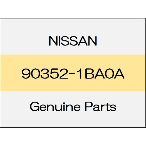 [NEW] JDM NISSAN SKYLINE CROSSOVER J50 Back door molding 90352-1BA0A GENUINE OEM