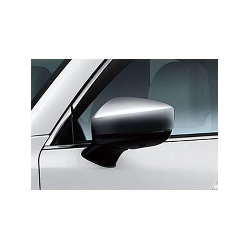 [NEW] JDM Mazda CX-8 KG2P Door Mirror Garnish Bright Silver Genuine OEM