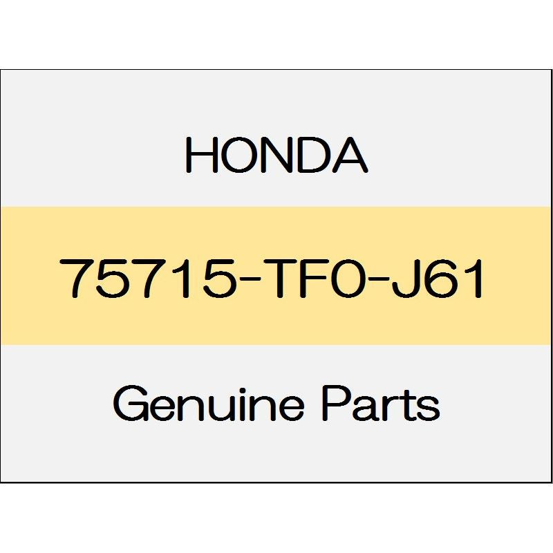 [NEW] JDM HONDA FIT GK Sticker 2015 fuel economy standards achieved car 75715-TF0-J61 GENUINE OEM