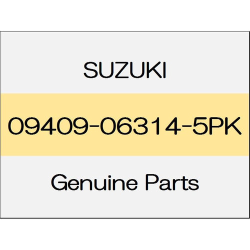 [NEW] JDM SUZUKI SWIFT SPORTS ZC33 Clip 09409-06314-5PK GENUINE OEM