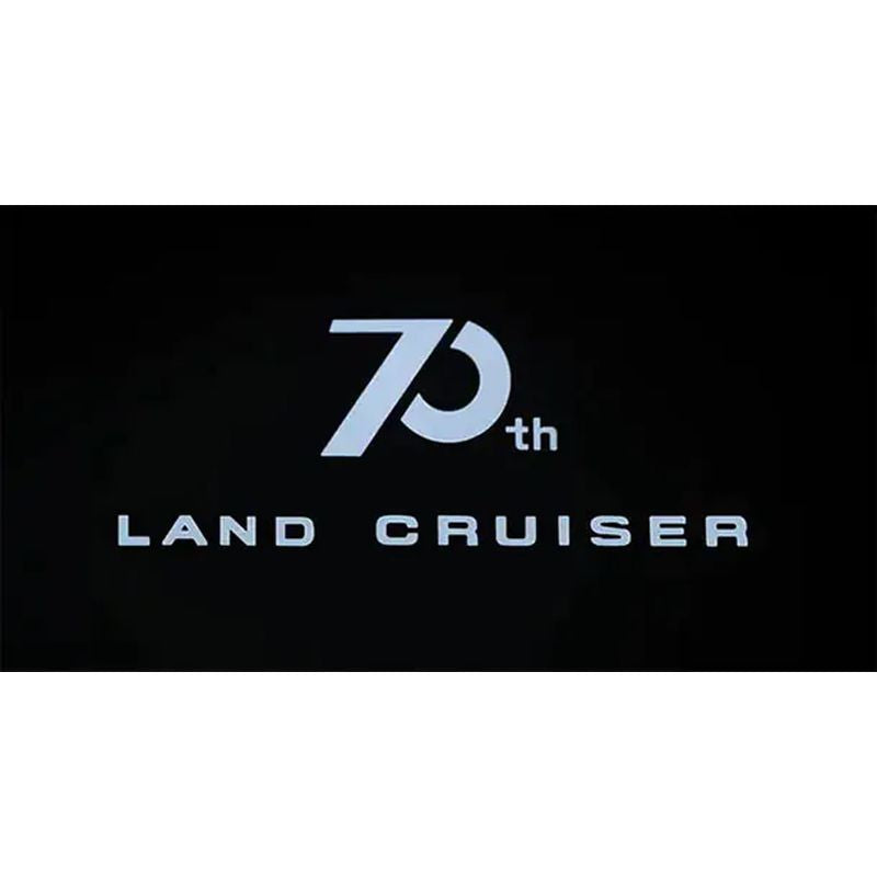 [NEW] JDM Toyota LAND CRUISER 300 Projection Illumination 70th anniversary OEM