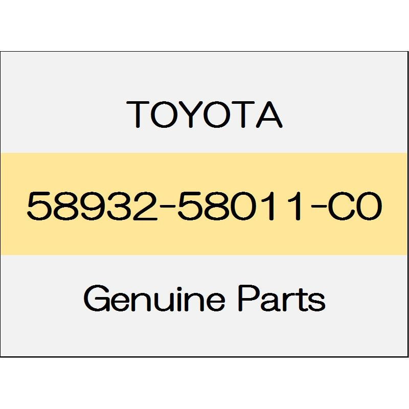 [NEW] JDM TOYOTA ALPHARD H3# The rear console box garnish 58932-58011-C0 GENUINE OEM