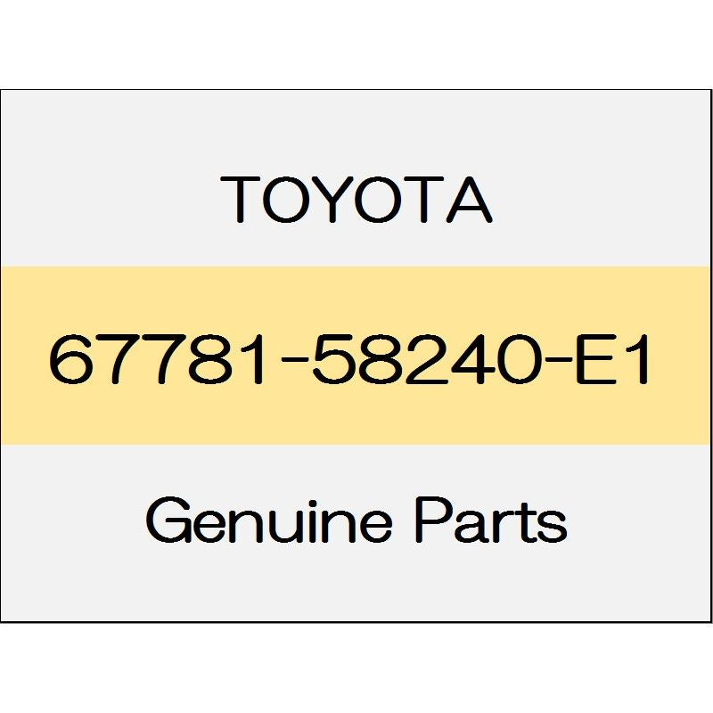 [NEW] JDM TOYOTA ALPHARD H3# Front door trim ornament sub Assy (R) ~ 1801 trim code (01) 67781-58240-E1 GENUINE OEM