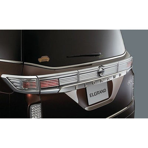 [NEW] JDM Nissan Elgrand E52 Back Door Garnish Chrome plating Genuine OEM