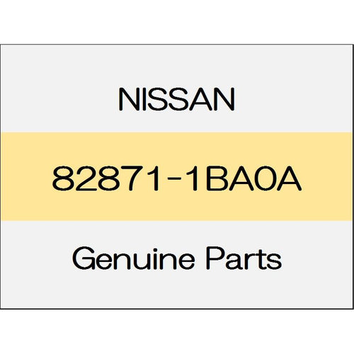 [NEW] JDM NISSAN SKYLINE CROSSOVER J50 Rear door molding (L) 82871-1BA0A GENUINE OEM