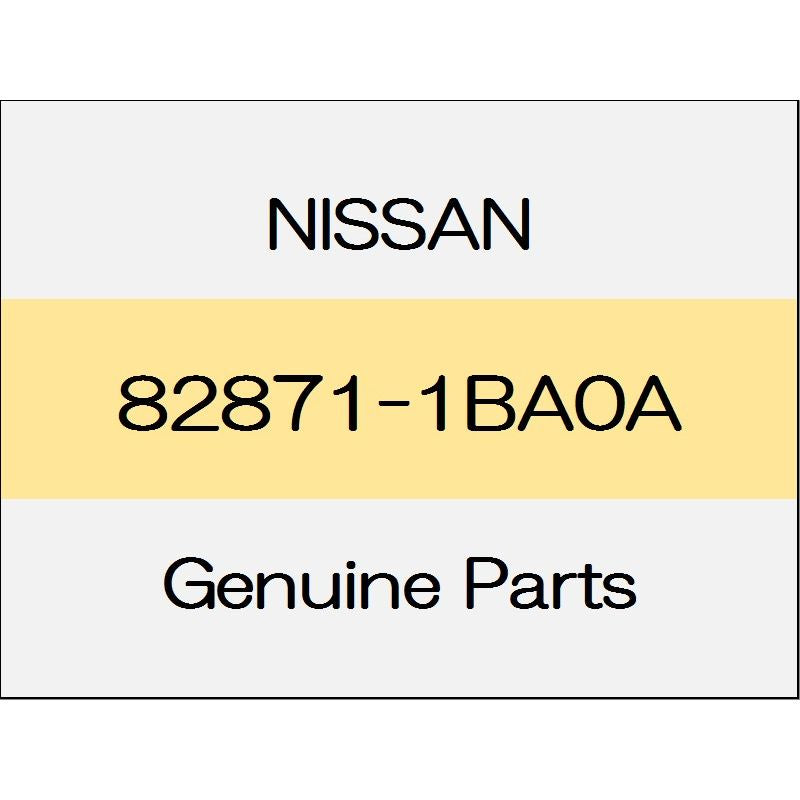 [NEW] JDM NISSAN SKYLINE CROSSOVER J50 Rear door molding (L) 82871-1BA0A GENUINE OEM