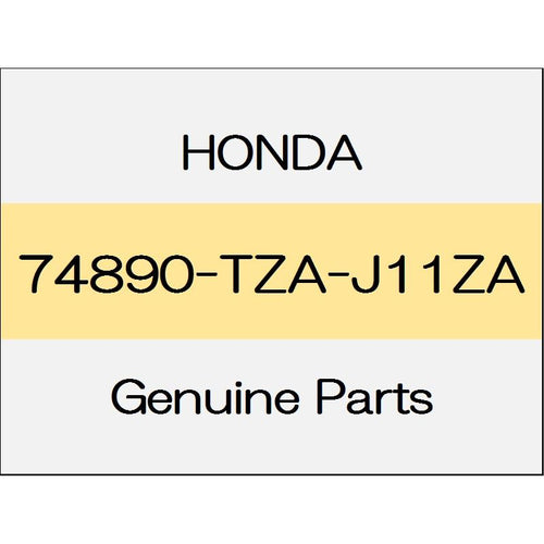 [NEW] JDM HONDA FIT eHEV GR Rear license garnish Assy back camera-free body color code (YR634P) 74890-TZA-J11ZA GENUINE OEM