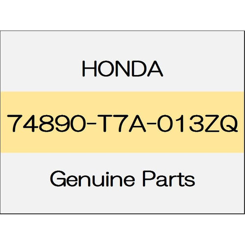 [NEW] JDM HONDA VEZEL RU Rear license garnish Assy back camera-free 1504-1802 body color code (NH830M) 74890-T7A-013ZQ GENUINE OEM