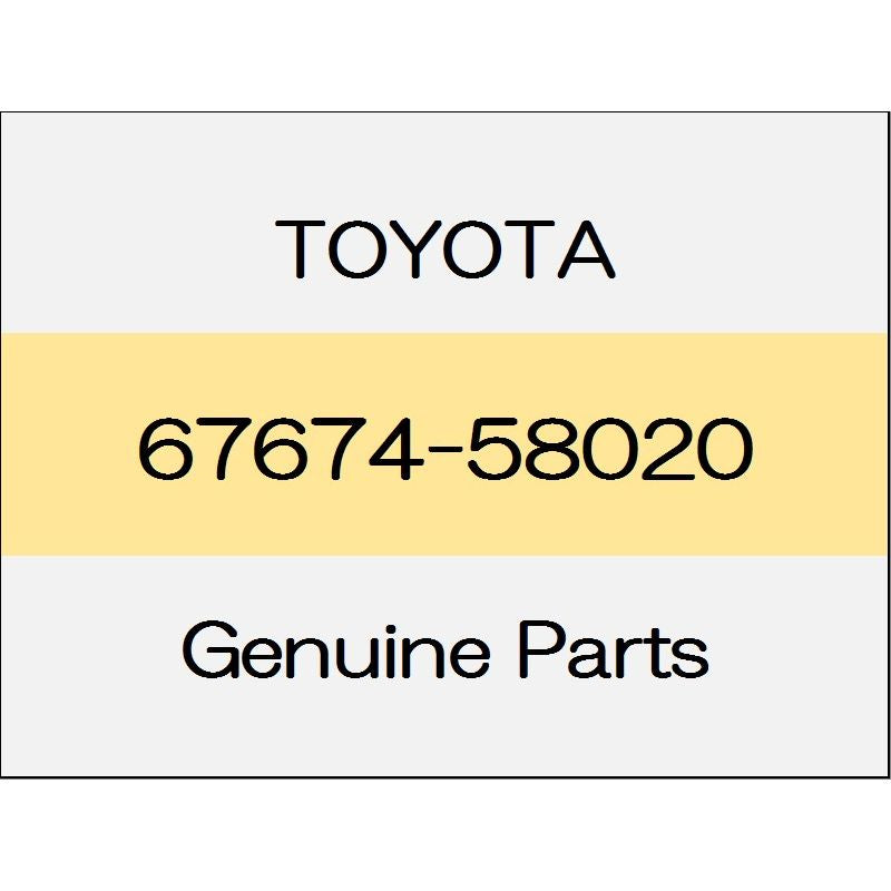 [NEW] JDM TOYOTA ALPHARD H3# Front door frame garnish lower (L) 67674-58020 GENUINE OEM