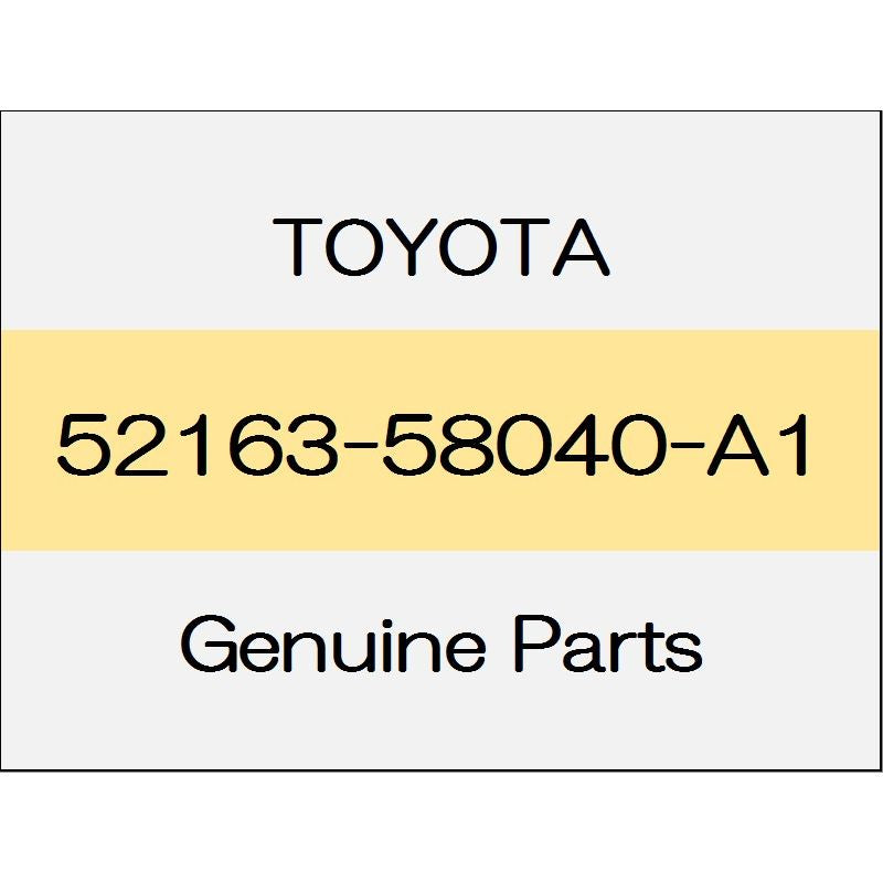 [NEW] JDM TOYOTA ALPHARD H3# Rear bumper plate (R) body color code (086) 52163-58040-A1 GENUINE OEM