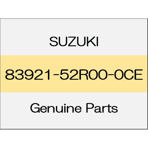 [NEW] JDM SUZUKI SWIFT SPORTS ZC33 Front door outer front tape (R) 83921-52R00-0CE GENUINE OEM