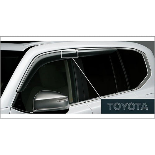 [NEW] JDM Toyota LAND CRUISER 300 Side Visor For ZX VX AX grades Genuine OEM
