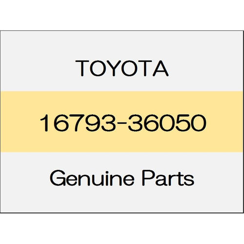 [NEW] JDM TOYOTA ALPHARD H3# Cooling fan Information label 16793-36050 GENUINE OEM