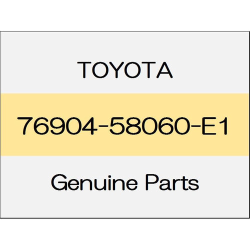 [NEW] JDM TOYOTA ALPHARD H3# Front door mudguard (L) Aero-based body color code (4X7) 76904-58060-E1 GENUINE OEM