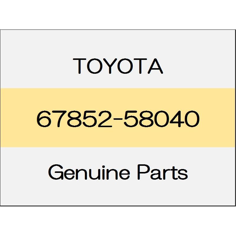 [NEW] JDM TOYOTA ALPHARD H3# Sliding door service hole cover (L) 67852-58040 GENUINE OEM