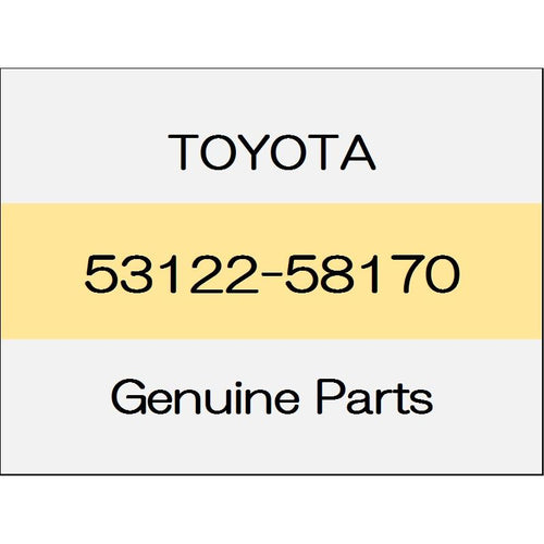 [NEW] JDM TOYOTA ALPHARD H3# Radiator grille finish plate (L) 53122-58170 GENUINE OEM
