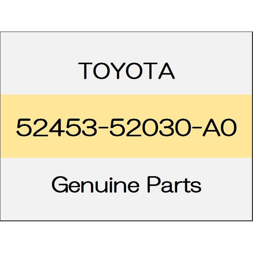 [NEW] JDM TOYOTA VITZ P13# Rear bumper guard 1404 - body color code (070) 52453-52030-A0 GENUINE OEM