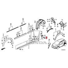 Load image into Gallery viewer, [NEW] JDM HONDA FIT e:HEV GR3 2020 Side Sill Garnish Protector GENUINE OEM
