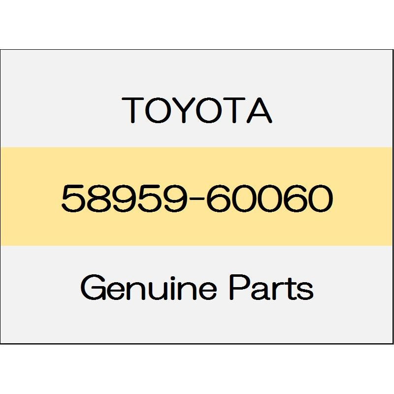 [NEW] JDM TOYOTA ALPHARD H3# Console compartment door cushion 58959-60060 GENUINE OEM