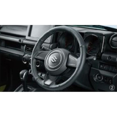 [NEW] JDM Suzuki Jimny JB64 Steering Wheel Cover Leather Genuine OEM