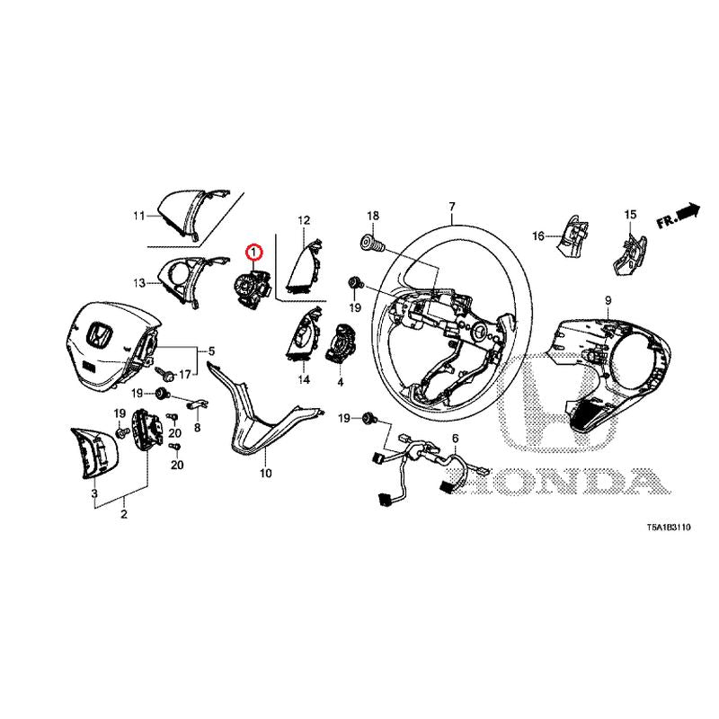[NEW] JDM HONDA FIT GK5 2014 Steering Wheel GENUINE OEM