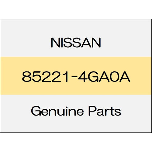 [NEW] JDM NISSAN SKYLINE V37 Rear bumper side bracket (L) 85221-4GA0A GENUINE OEM