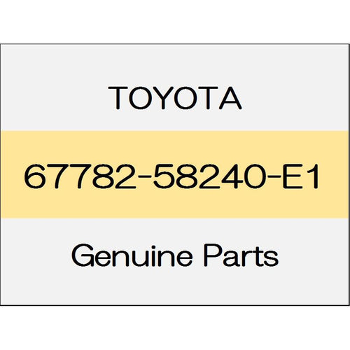 [NEW] JDM TOYOTA ALPHARD H3# Front door trim ornament sub Assy (L) ~ 1801 trim code (01) 67782-58240-E1 GENUINE OEM