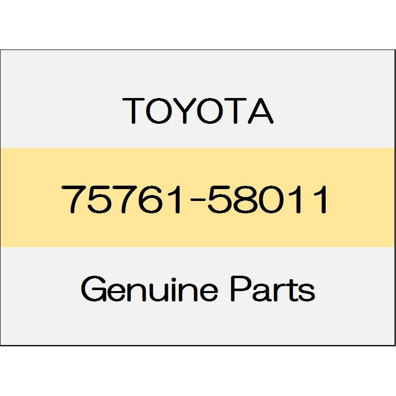 [NEW] JDM TOYOTA ALPHARD H3# The rear door window frame molding Front (R) 75761-58011 GENUINE OEM