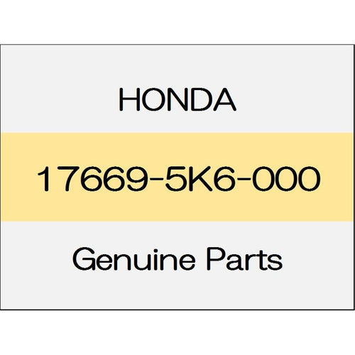 [NEW] JDM HONDA FIT GK Label, Fuel Filler Caution (Unleaded Gasoline) 17669-5K6-000 GENUINE OEM