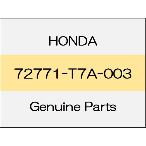 [NEW] JDM HONDA VEZEL RU Rear door rear lower sash (L) 72771-T7A-003 GENUINE OEM