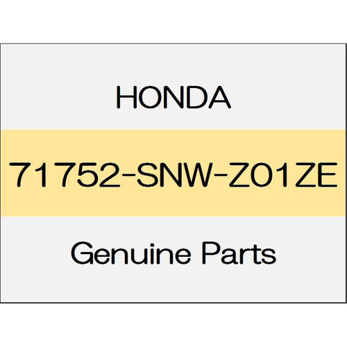 [NEW] JDM HONDA CIVIC TYPE R FD2 Trunk lid side spoiler (L) body color code (NH624P) 71752-SNW-Z01ZE GENUINE OEM