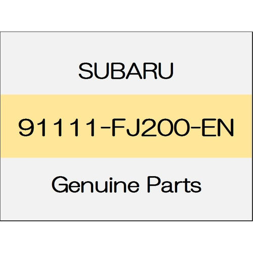 [NEW] JDM SUBARU WRX STI VA Trunk garnish body color code (61K) 91111-FJ200-EN GENUINE OEM