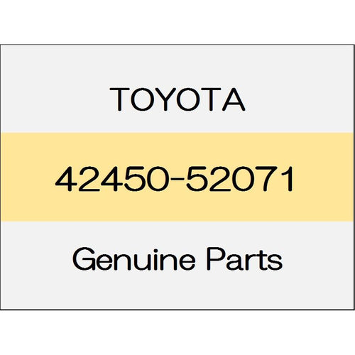 [NEW] JDM TOYOTA VITZ P13# Rear axle hub and bearing Assy 42450-52071 GENUINE OEM